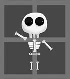 Skeleton enemy from Light in the Dark.